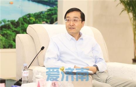 刘强于海田会见中建集团党组副书记、总经理张兆祥一行